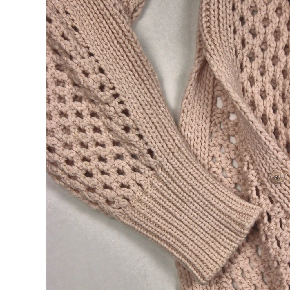 Rebecca Taylor Open Stitch Side Button Pullover - Picture 7 of 12